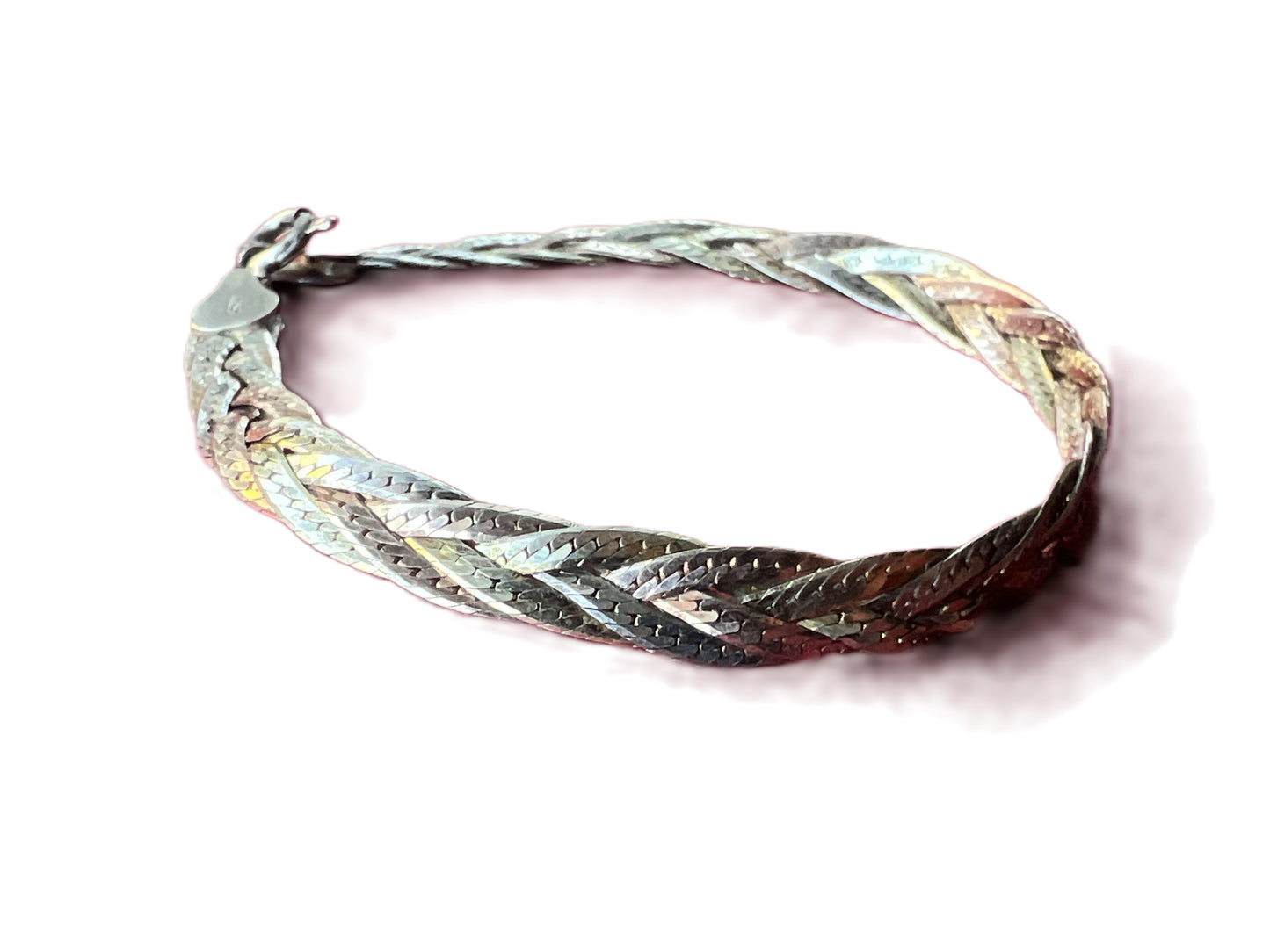 Tri-Tone Sterling Bracelet