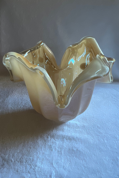 Murano Vase (Peach Tone)