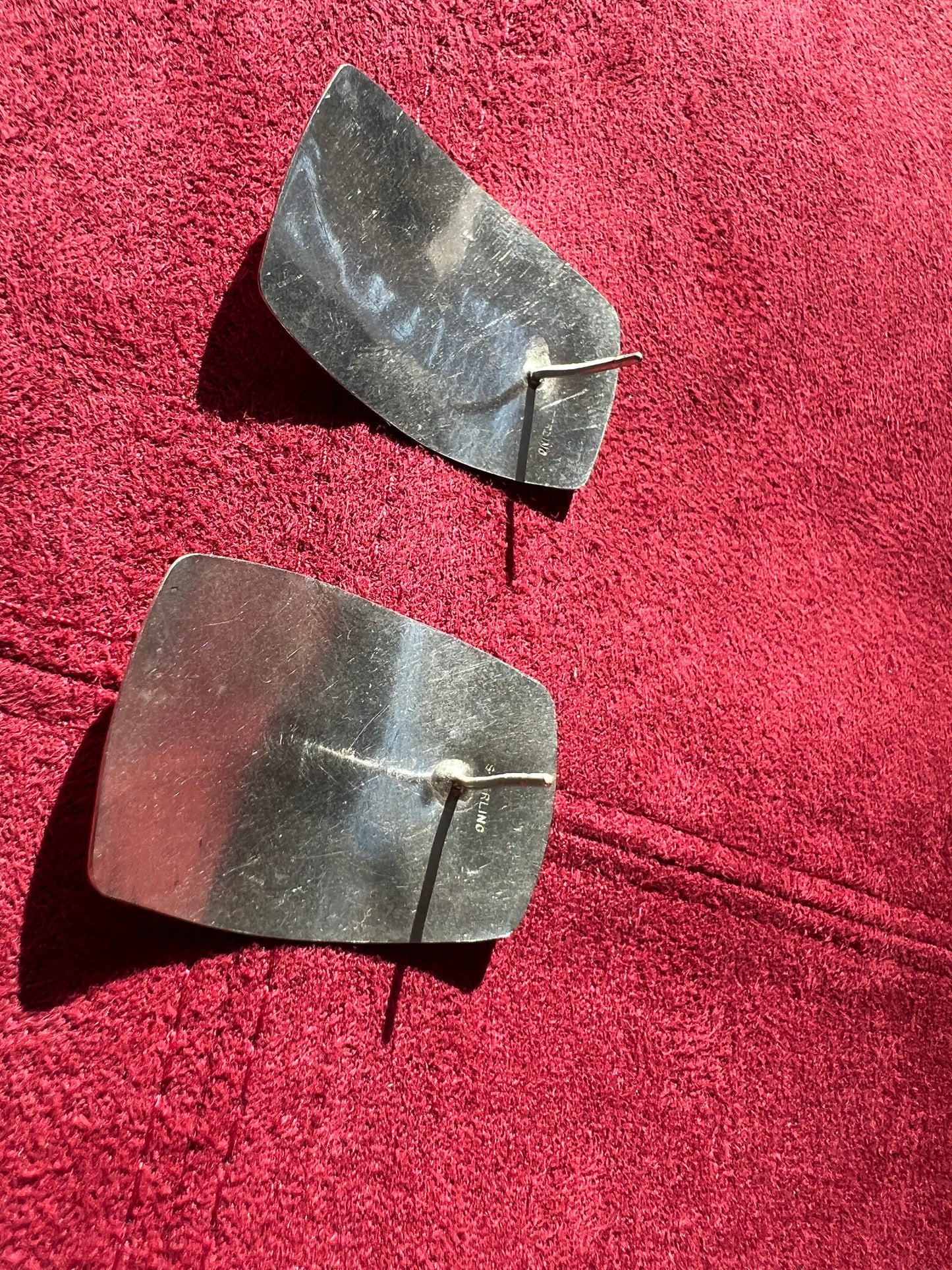 Vintage Sterling Silver Earrings